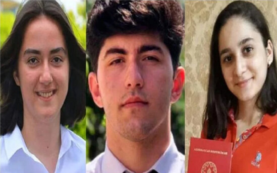 Kənd məktəbində oxuyub Prezident təqaüdü qazanan tələbələr - FOTO