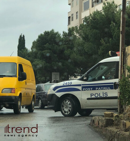 Bakıda polis əməkdaşının arvadını güllələyib öldürdüyü yerdən GÖRÜNTÜLƏR - FOTO