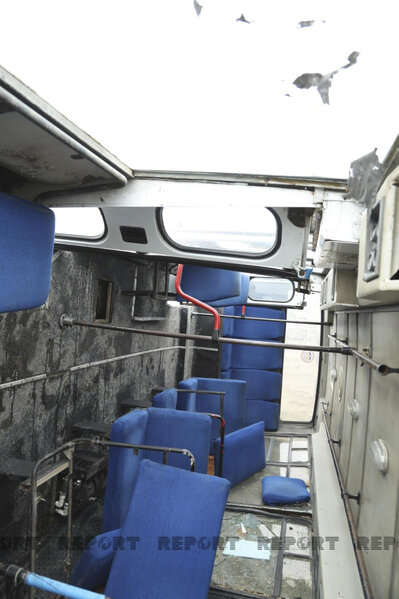 İçi sərnişin dolu avtobus aşdı, yaralılar var - FOTO