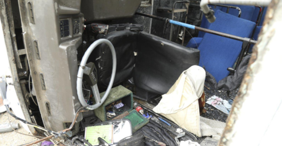 İçi sərnişin dolu avtobus aşdı, yaralılar var - FOTO