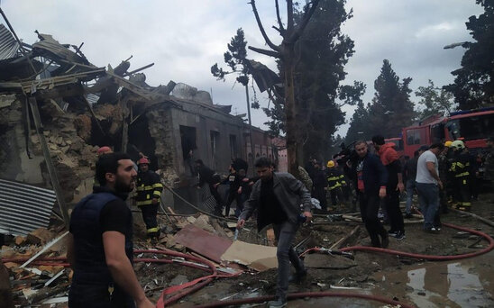 Ermənilərin Gəncədə törətdiyi ilk terrordan bir il ötür