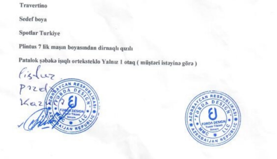 Aktyor Fərdanın da axtardığı "FƏRDA DESİGN" şirkətindən ŞİKAYƏT - FOTO-VİDEO