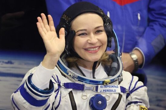 Tarixdə ilk: Aktyorlar film çəkilişi üçün kosmosa yollandılar - FOTO - VİDEO