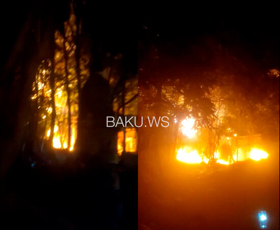 Bakıda qorxulu gecə - VİDEO