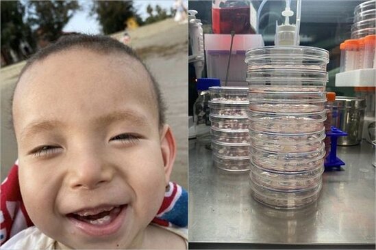 Oğlunu sağaltmaq üçün evində laboratoriya düzəltdi - FOTO