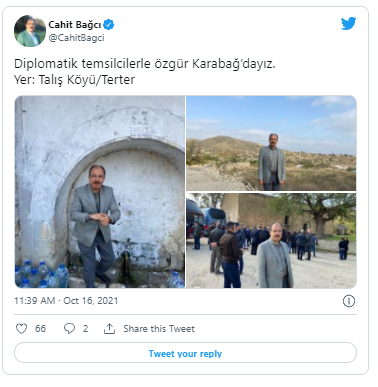 Türkiyə səfiri Suqovuşanda nar topladı - FOTO