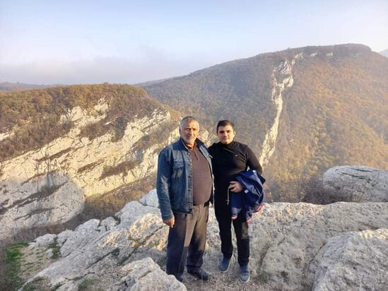 Dilqəm Əsgərov Şuşada yatdığı həbsxanaya getdi - FOTO