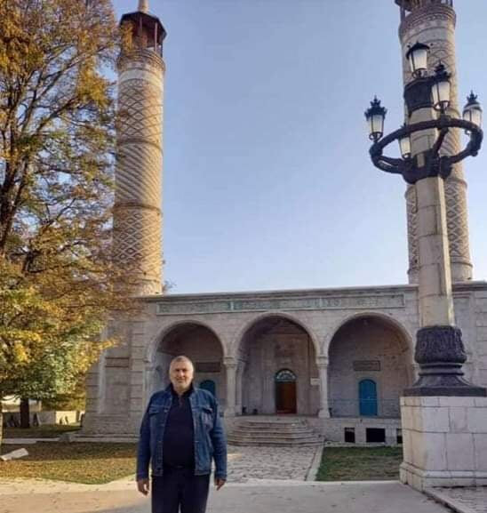 Dilqəm Əsgərov Şuşada yatdığı həbsxanaya getdi - FOTO