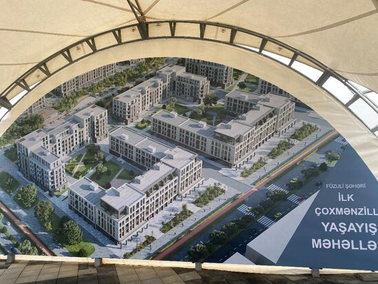 Yeni Füzuli şəhəri necə olacaq? - FOTOLAR