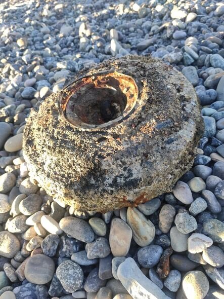 Xəzər dənizində tank əlehinə mina aşkarlandı - FOTO/VİDEO