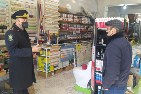 Balakəndə qaydalara riayət etməyənlər cərimələnib - FOTO