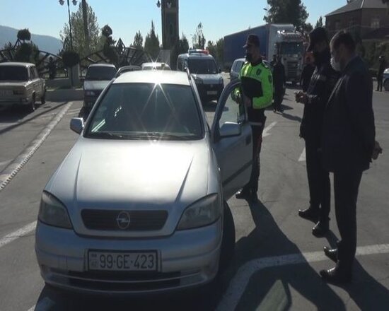 Balakəndə qaydalara riayət etməyənlər cərimələnib - FOTO