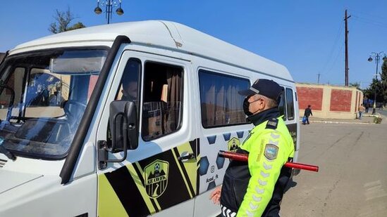 COVID-19 pasportu olmayan sürücülər CƏRİMƏLƏNDİ - FOTO