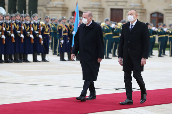 Zəngilanda Ərdoğanın rəsmi qarşılanma mərasimi - YENİLƏNİB + VİDEO