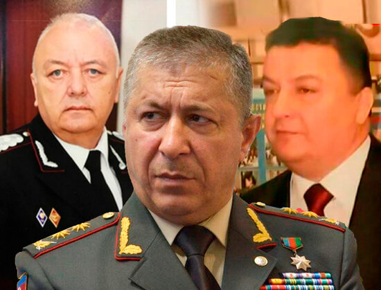 Azərbaycanda həbsə düşən generallar - FOTO