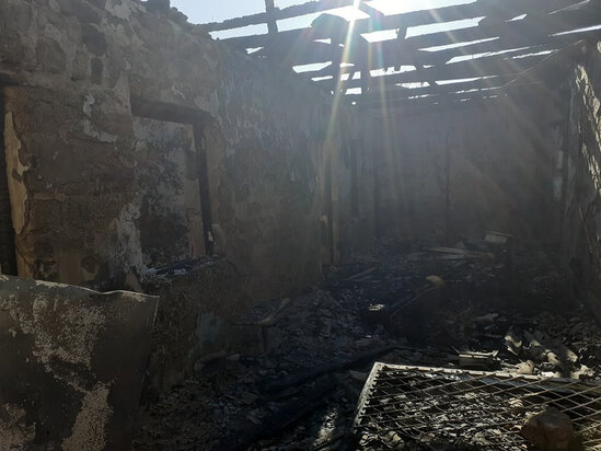 Azərbaycanda bir ailənin məhv olduğu dəhşətli yanğının təfərrüatları - FOTO/VİDEO