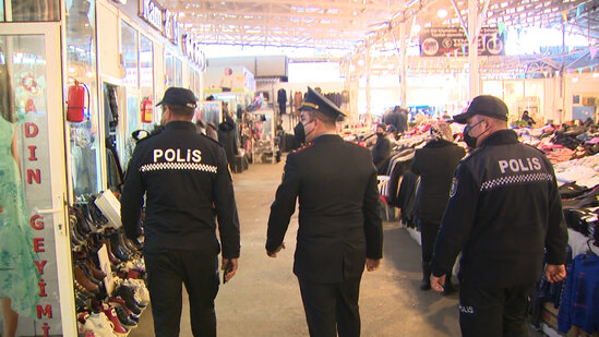 Karantin qaydalarına əməl etməyənlər cərimələndi - FOTO/VİDEO