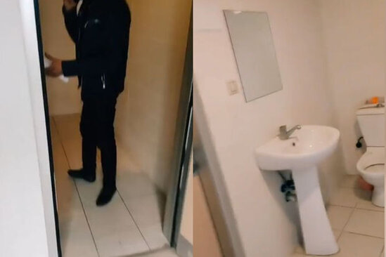 Bu xəstəxanada həkimin qəbuluna getmək üçün tualetdən keçmək lazımdır - VİDEO