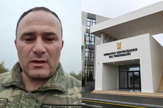 Barəsində cinayət işi açılmış gizir DANIŞDI - VİDEO