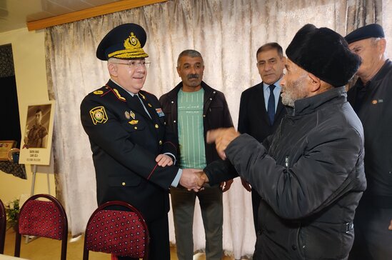General Həzi Aslanov Masallıda şəhid ailələrini ziyarət etdi - VİDEO/FOTO