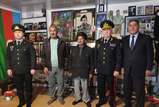 General Həzi Aslanov Masallıda şəhid ailələrini ziyarət etdi - VİDEO/FOTO