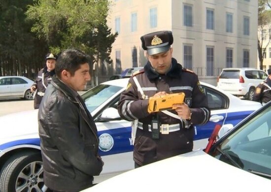 Qaxda qaydaları pozan sürücülər cərimələndi