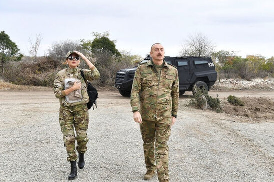 İlham Əliyev və Mehriban Əliyeva Şuşa şəhərinə səfərə gediblər - FOTO