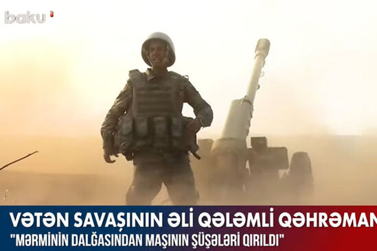 Vətən savaşının əli qələmli qəhrəmanları – VİDEO