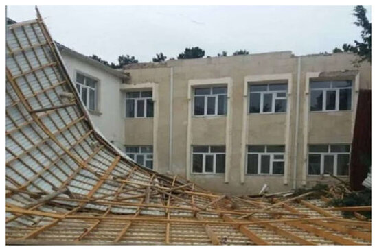 Güclü küləyin Bakıda ziyan vurduğu məktəblərin sayı AÇIQLANDI