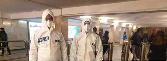 Metroda koronavirus xəstəsi aşkarlanıb - FOTO