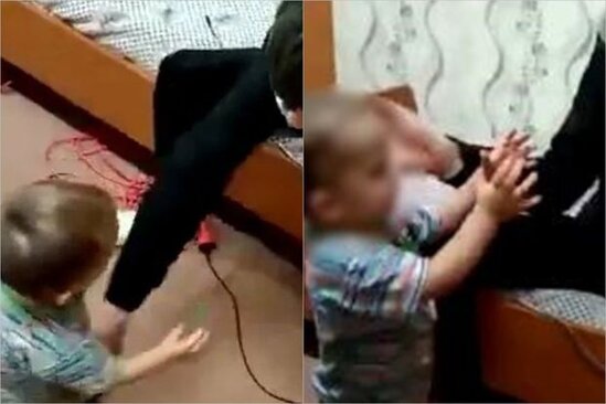 Uşaq evində yeniyetmələrin azyaşlı ilə əylənməsinin görüntüləri yayılıb - VİDEO