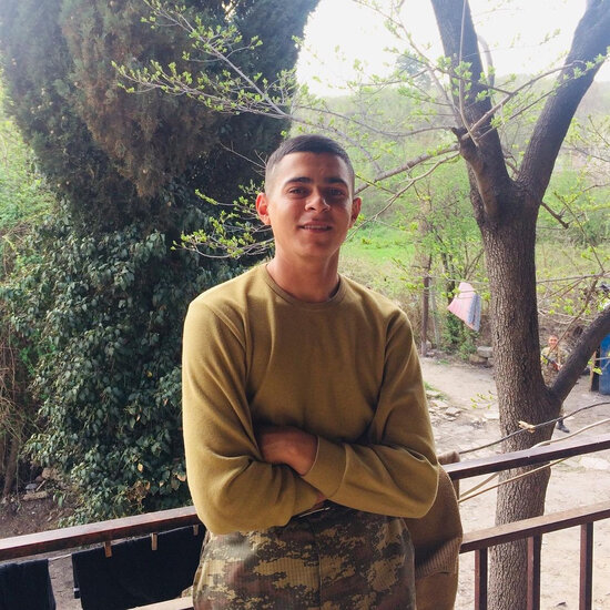 İki gün öncə şəhid olan Elçin Əliyev - FOTO/VİDEO