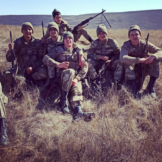 İki gün öncə şəhid olan Elçin Əliyev - FOTO/VİDEO