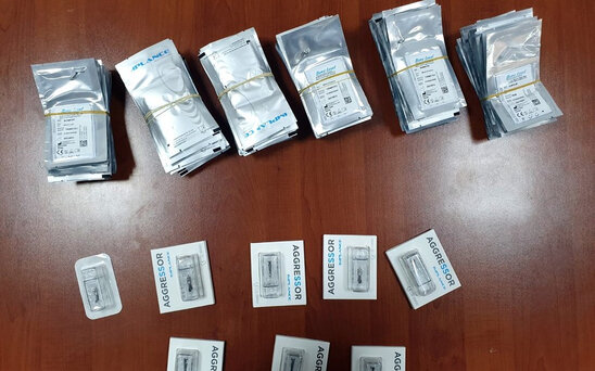 Külli miqdarda diş implantları tapıldı - FOTO