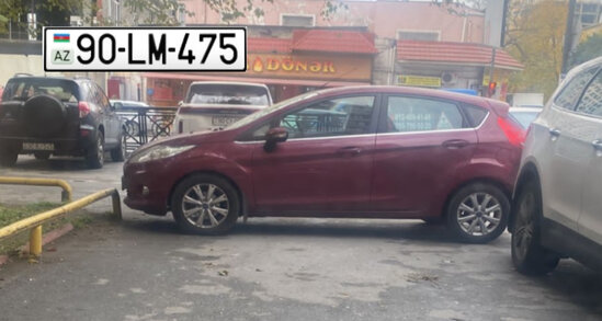 Bakıda yolu kəsən "nazir qızı" cərimələndi