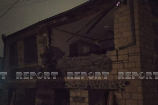 Gəncədə evdə partlayış olub, ağır xəsarət alanlar var - FOTO