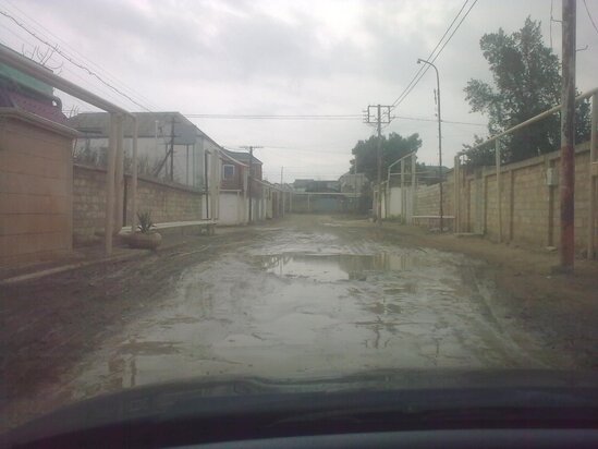 Məktəbləri birləşdirən bu yola nə zaman asfalt çəkiləcək? - ŞİKAYƏT - FOTOLAR