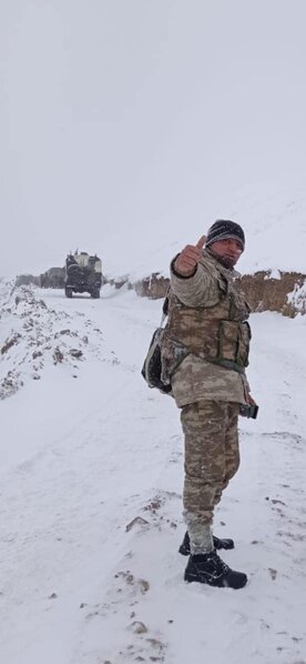 Bu gün həlak olan hərbçinin FOTOLARI