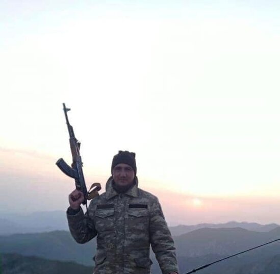 Bu gün həlak olan hərbçinin FOTOLARI