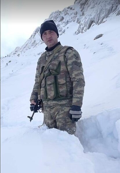 Bu gün həlak olan hərbçinin FOTOLARI