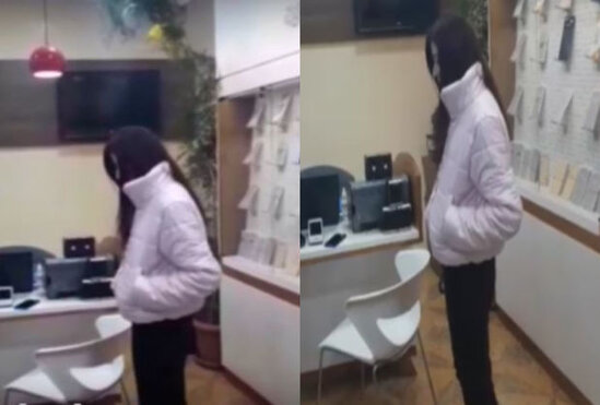 Koronavirus xəstəsi olan qadın mağazada aşkarlandı - VİDEO