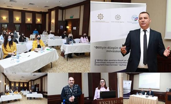 Jurnalistlər üçün növbəti təlim keçirildi - FOTOLAR