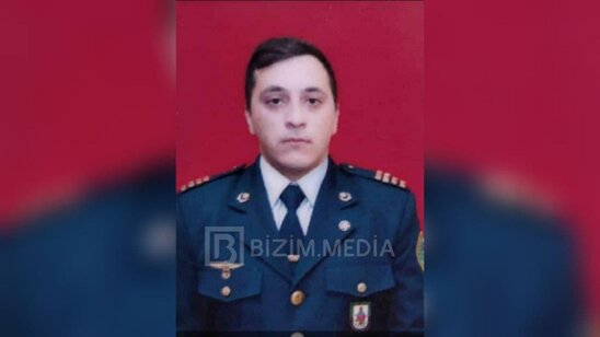 DSX-nın bu gün vəfat edən baş çavuşunun FOTOSU