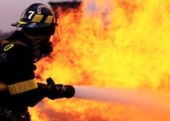 Bakıda yaşayış binasında YANĞIN