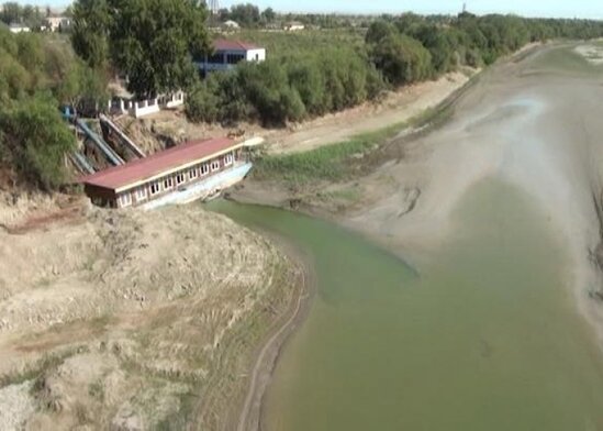 Kür çayında texniki qəza olub