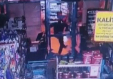 2 şəxs 3 mağazanı BELƏ SOYDU - ANBAAN VİDEO