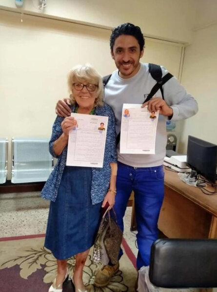 82 yaşlı ilə ailə quran 36 yaşlı Məhəmmədin eşq hekayəsi - FOTO