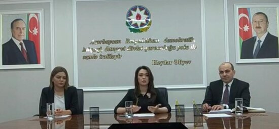 Ədliyyə Nazirliyində "Aliment və digər borclara dair qərarların icrası" mövzusunda sual-cavab sessiyası keçirilib