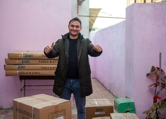 Bakıda daha 200 şəxs üçün kiçik bizneslər yaradıldı - FOTO