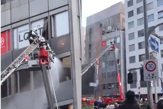 Güclü yanğın 19 nəfərin həyatına son qoyub - VİDEO